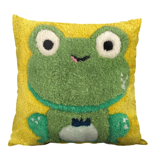 Fille a Fille Design Studio - Frog Pillow