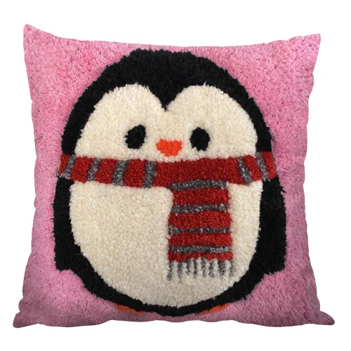 Fille a Fille Design Studio - Penguin Pillow