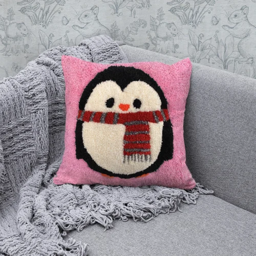 Fille a Fille Design Studio - Penguin Pillow
