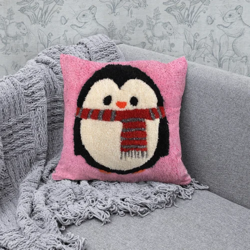 Fille a Fille Design Studio - Penguin Yastık