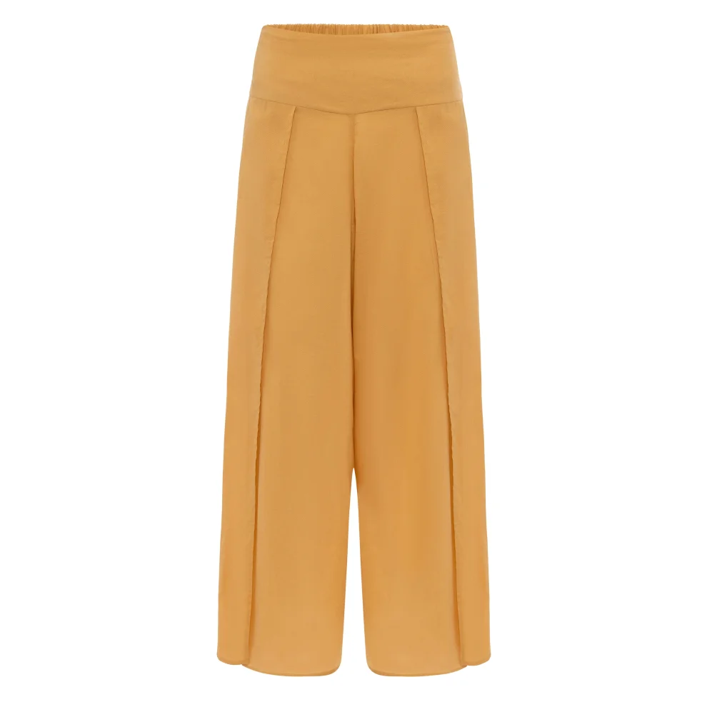 Jade and Mate	 - Camel Linen Pants