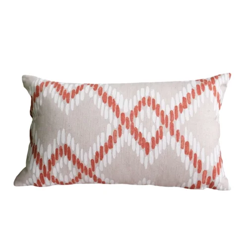 Miliva Home - Brush Strokes Ethnic Throw Pillow Cover