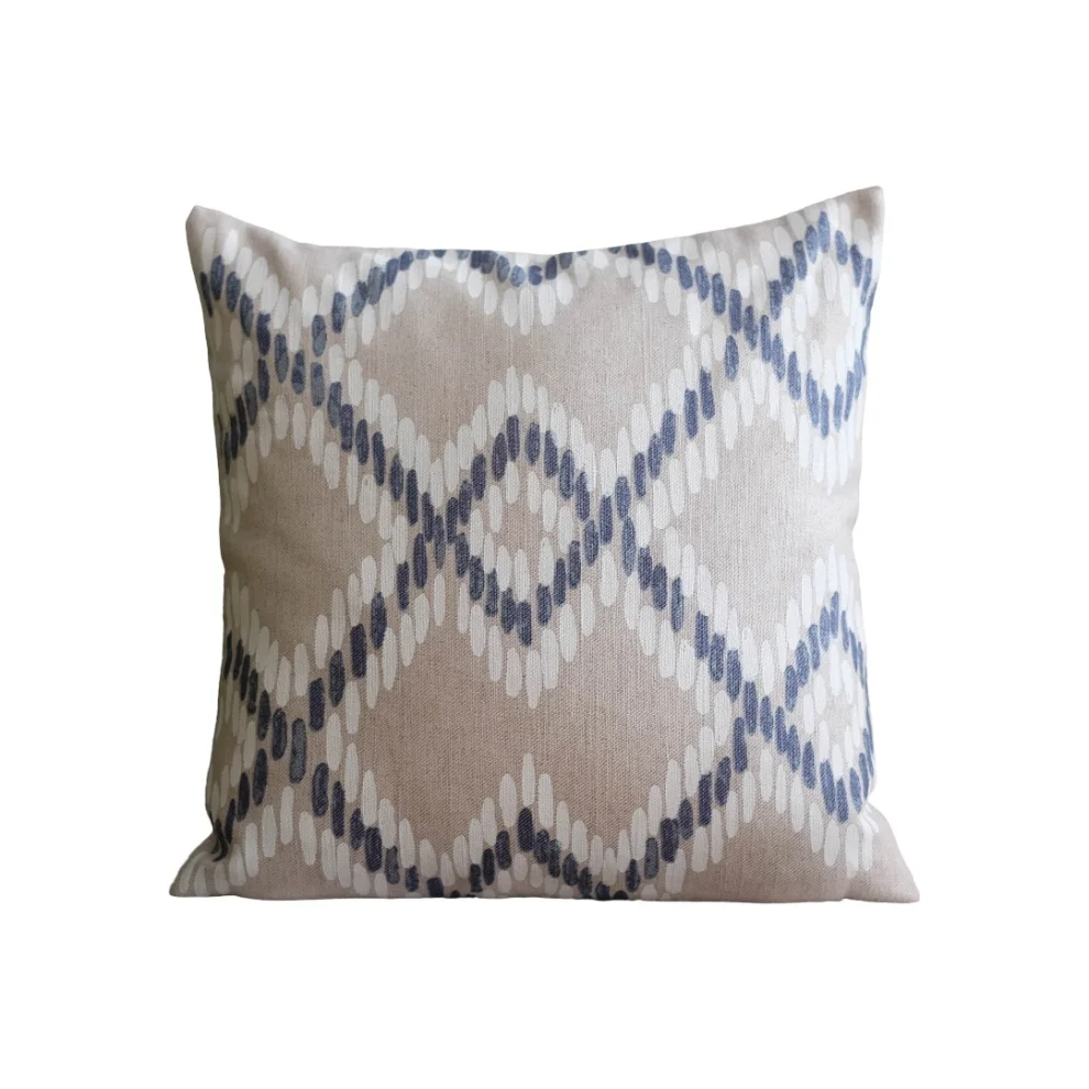 Miliva Home - Brush Strokes Ethnic Throw Pillow Cover