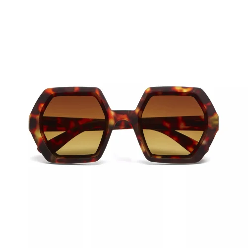 Okkia Eyewear - Emma Big Hexagonal Unisex Güneş Gözlüğü