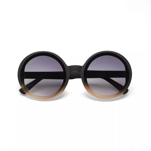 Okkia Eyewear - Monica Unisex Büyük Yuvarlak Güneş Gözlüğü