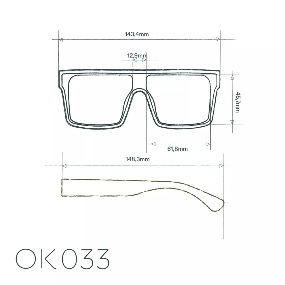 Okkia Eyewear - Tokyo Unisex Sunglasses