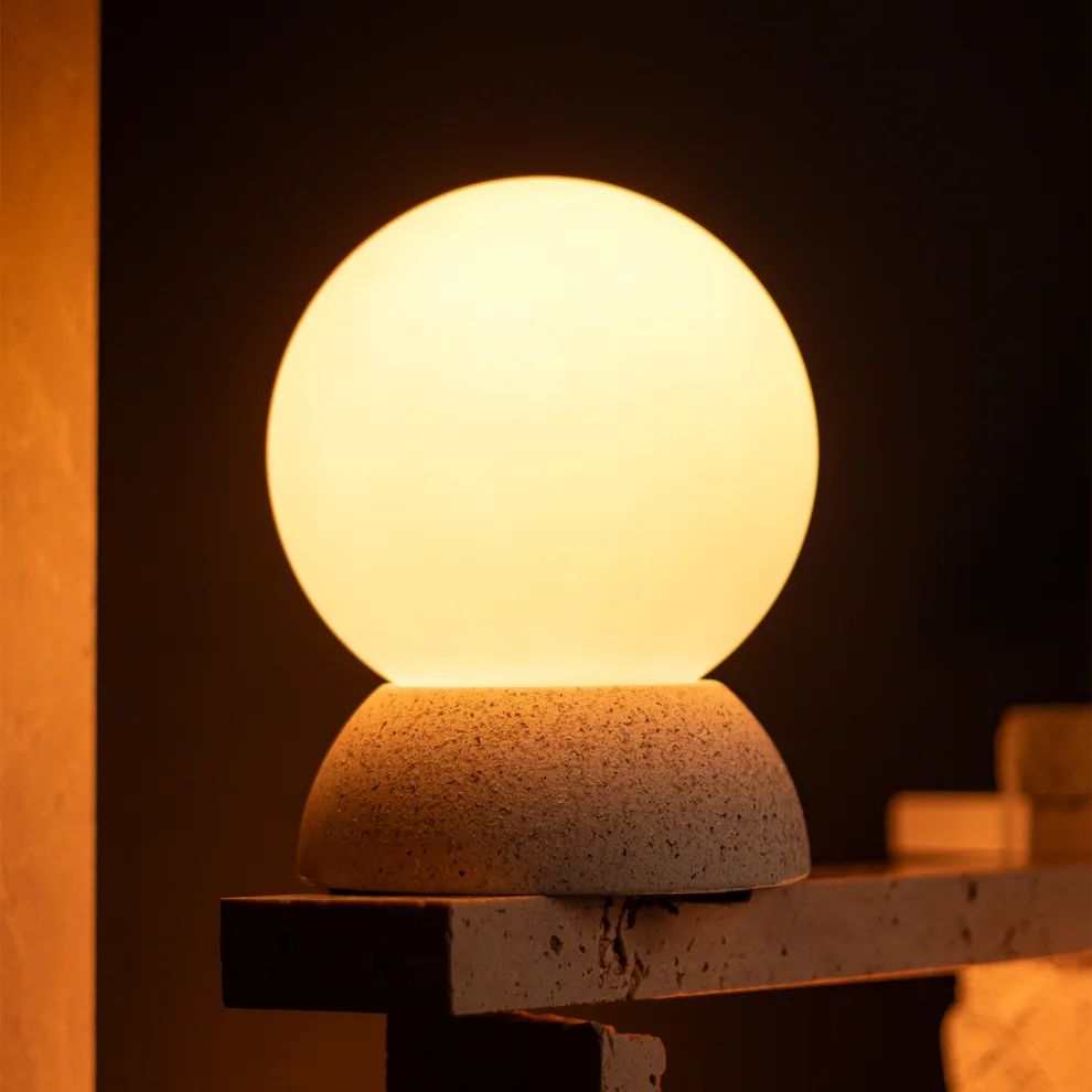 Tabart - Lia Decorative Concrete Lamp - Wired