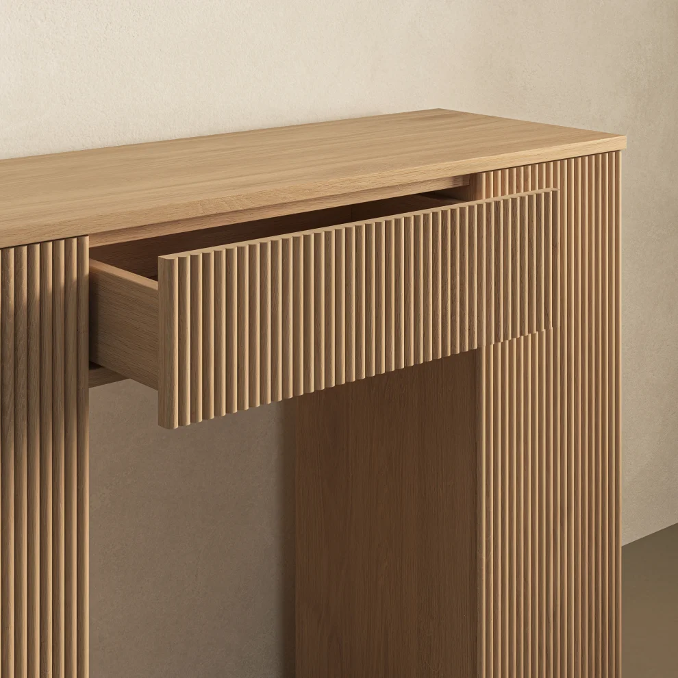 Fhurn Design Studio - Vall Oak Console