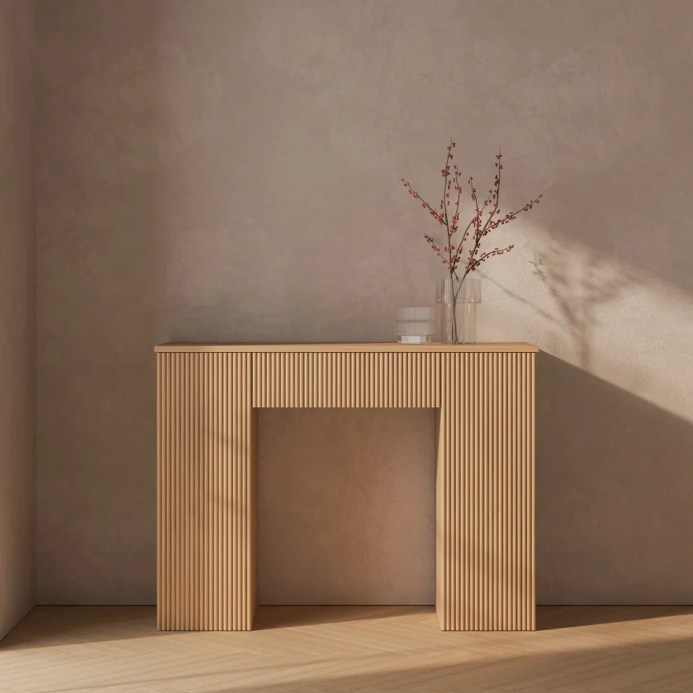 Fhurn Design Studio - Vall Oak Console