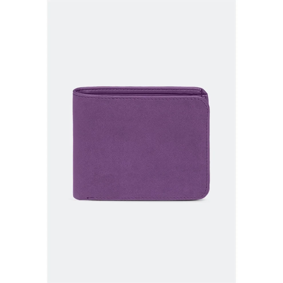 CASE LOOK - Harper Men's Folding Wallet Purple | hipicon