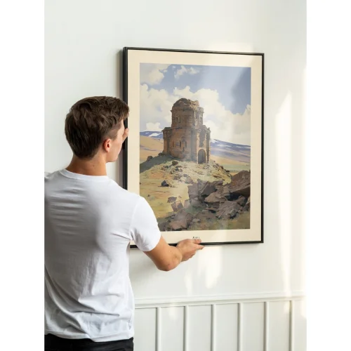 illustro - Ani Castle Kars - Unique Poster Art Print