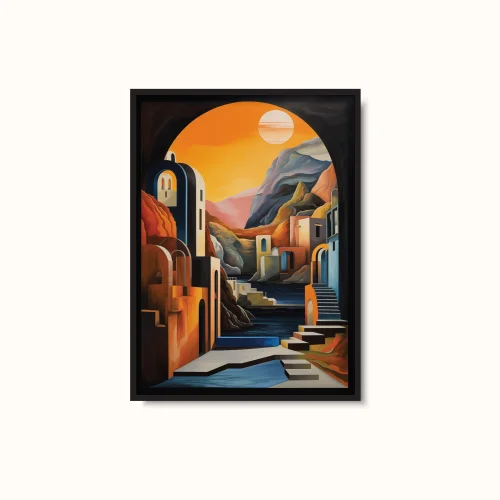 illustro - Facade - Unique Poster Art Print