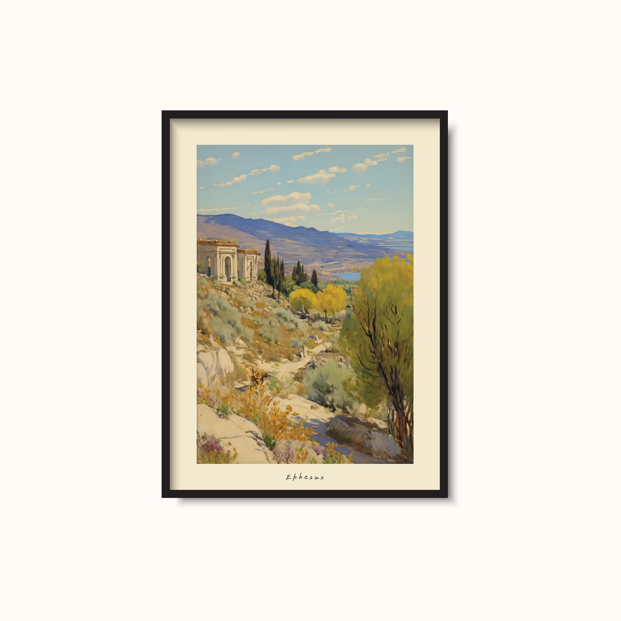 Ephesus İzmir - Unique Poster Art Print