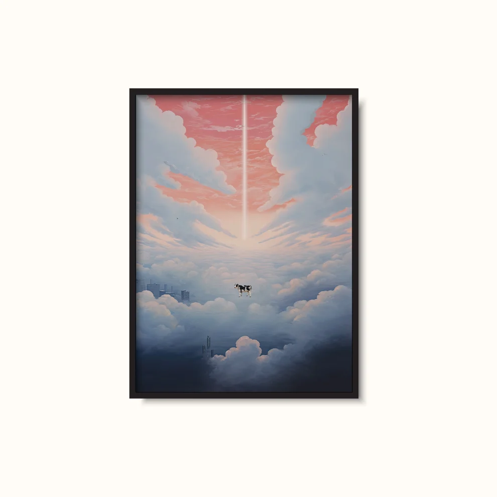 illustro - Abduction - Unique Poster Art Print