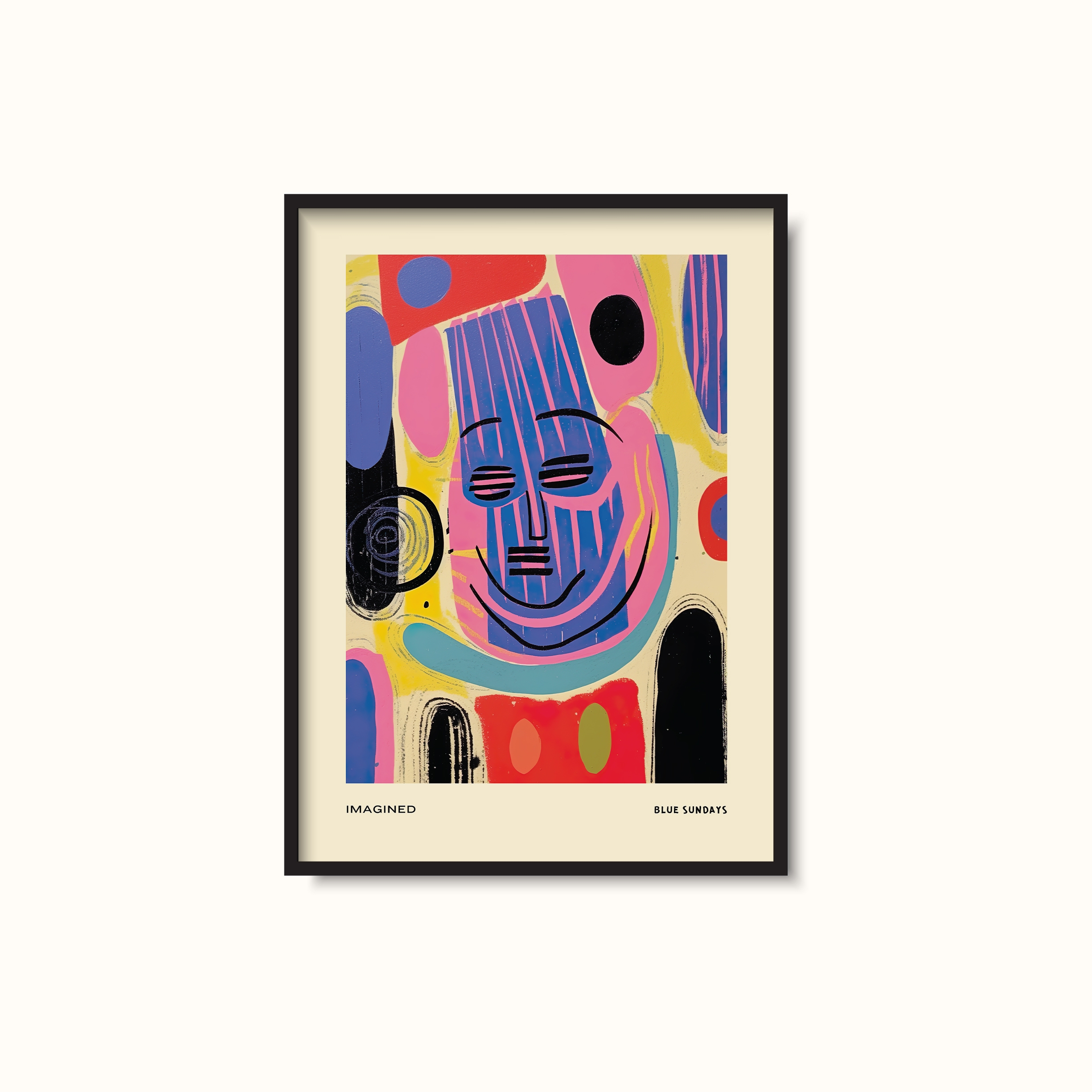 Blue Sundays - Unique Poster Art Print