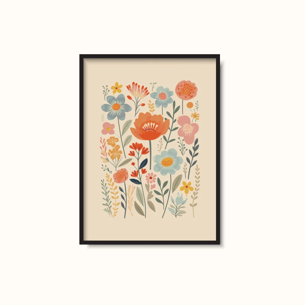 illustro - Petals - Unique Poster Art Print