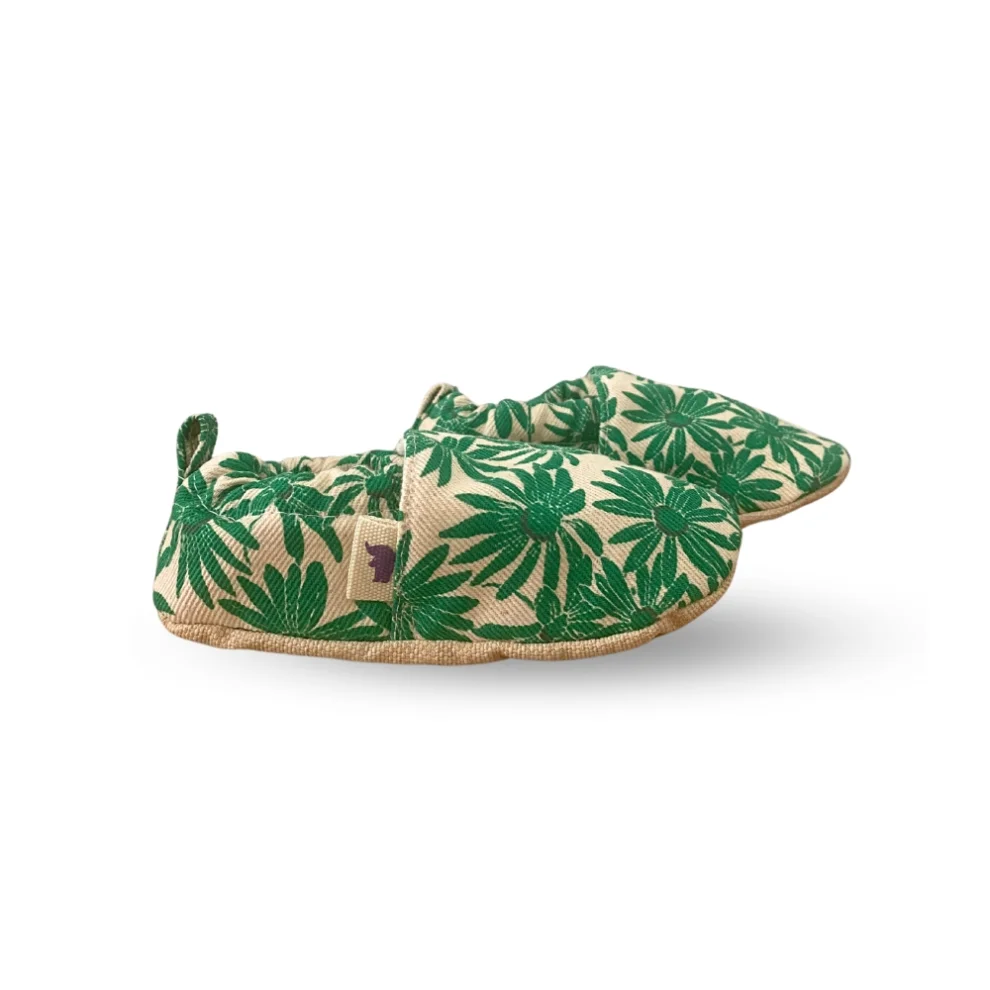 Morgedan - Palm Trees 100% Cotton Non-slip Baby Moccasins