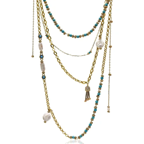 Bayemeyc - Mier Layered Chain ​​necklace