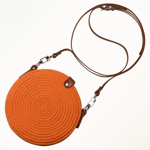 Joyso - Cookie Leather Detailed Women's Shoulder Bag