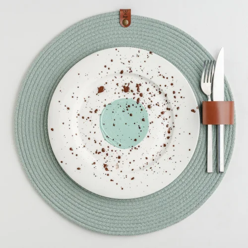 Joyso - Cotton Rope Handmade Set Of 2 Placemats - Il