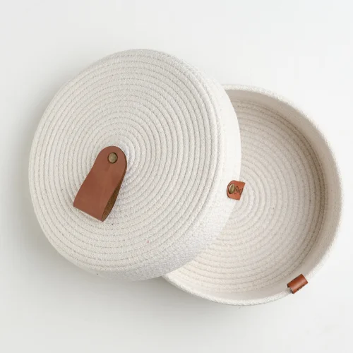 Joyso - Cotton Rope Handmade Bread Basket