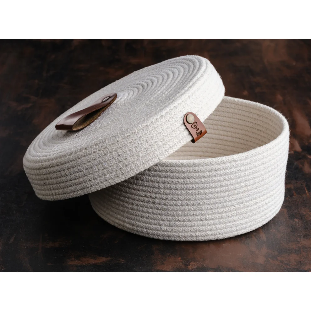 Joyso - Cotton Rope Handmade Bread Basket