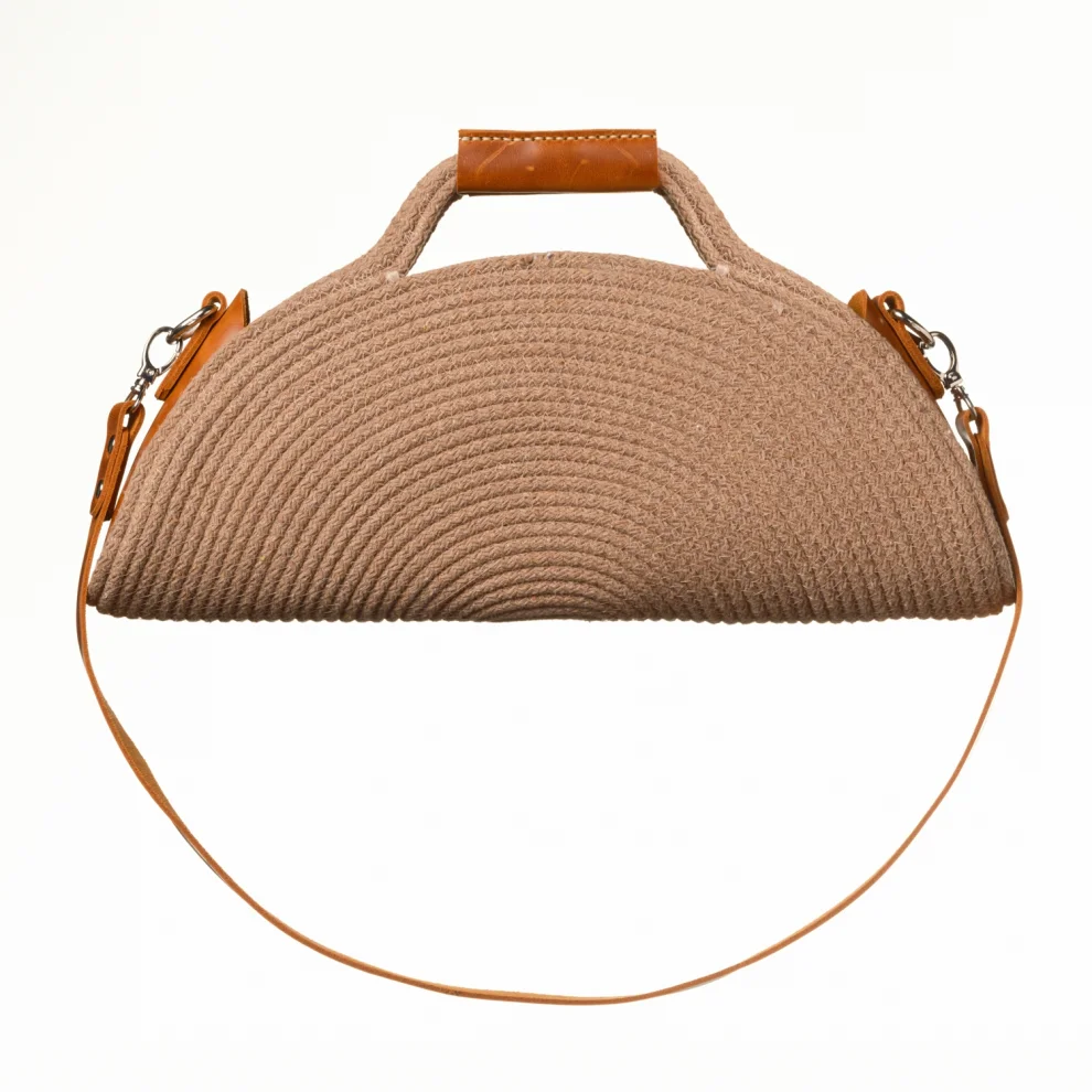 Joyso - Taco Leather Detailed Bag