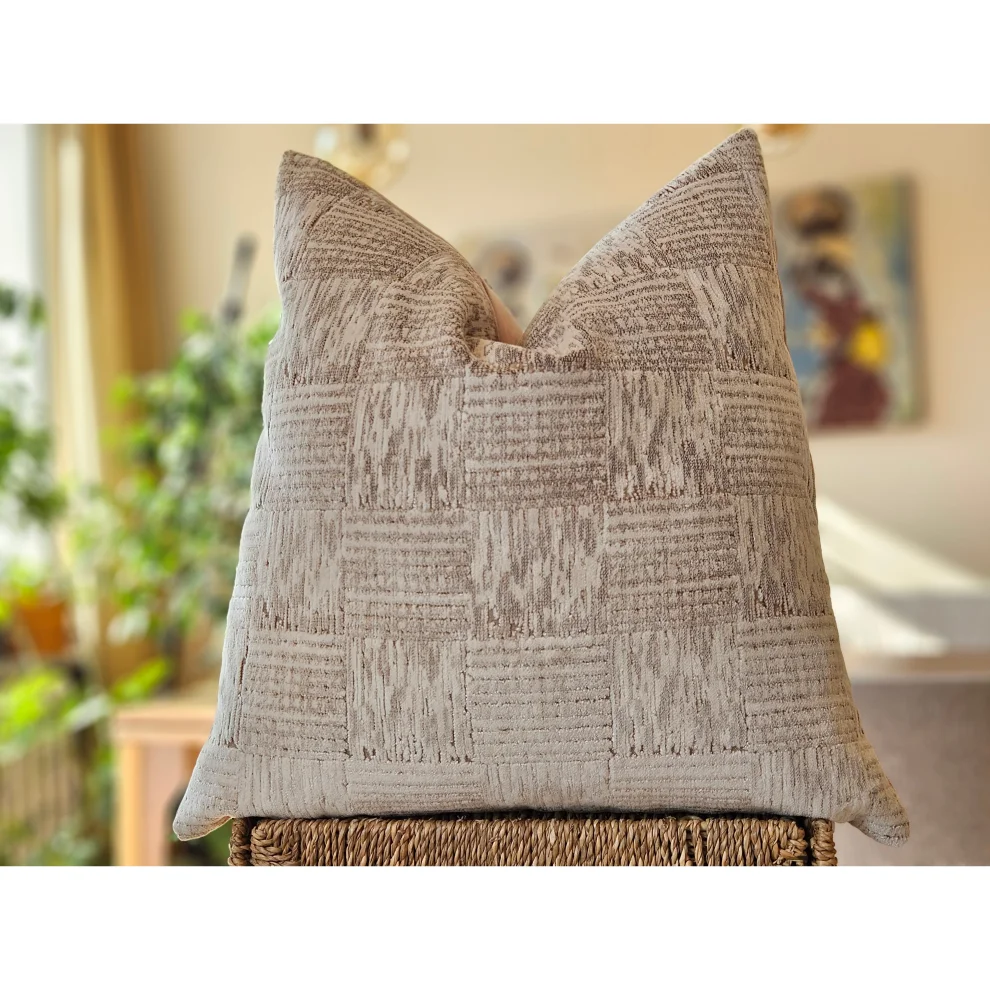 Miliva Home - Textured Velvet Throw Pillow Cover