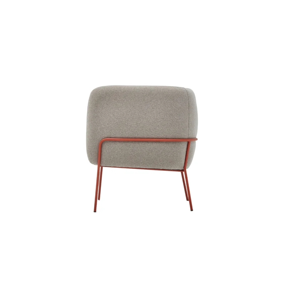 Bekaliving - Lucia Rose Metal Leg Armchair