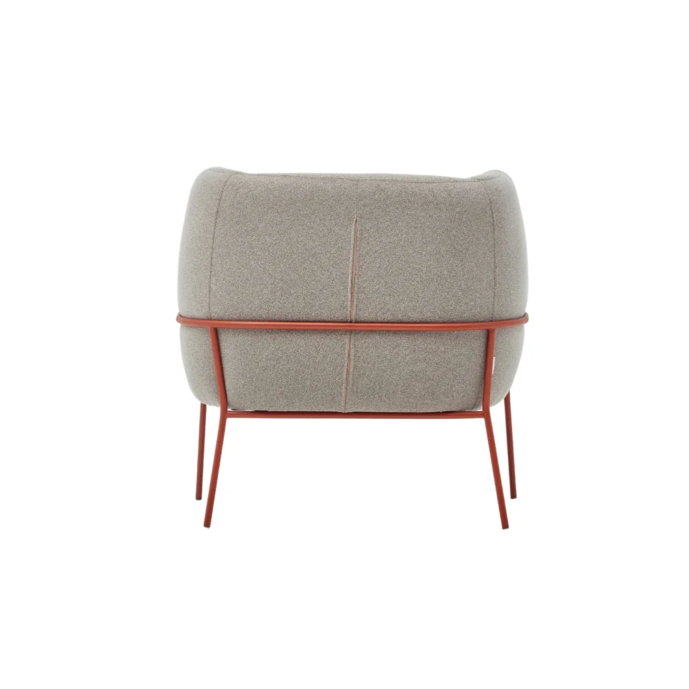 Bekaliving - Lucia Rose Metal Leg Armchair