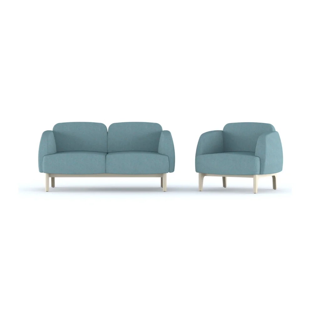 Bekaliving - Pieve Blue Double Sofa
