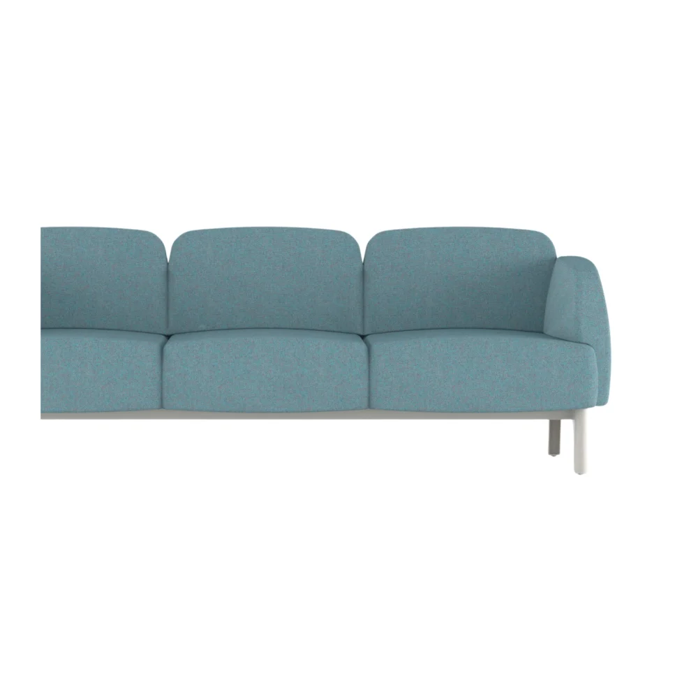 Bekaliving - Pieve Blue Triple Sofa