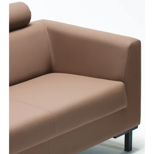 Bekaliving - Santorini Double Sofa With Metal Legs