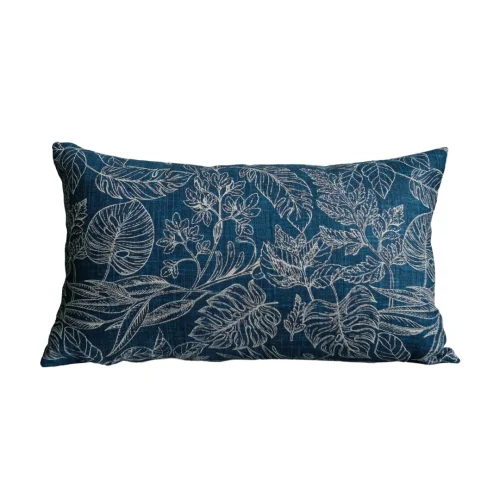 Miliva Home - Dark Forest Tropical Throw Pillow Cover