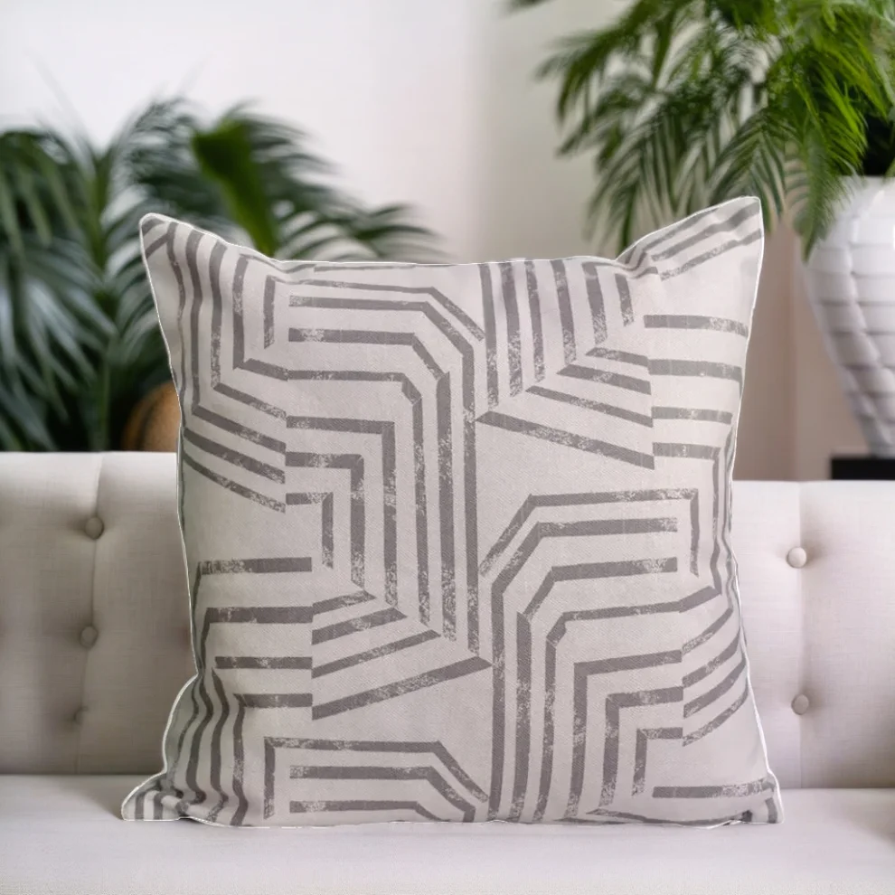 Miliva Home - Modern Stripes Design Throw Pillow Cover
