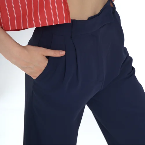 3x2 - Çift Pileli Pantolon