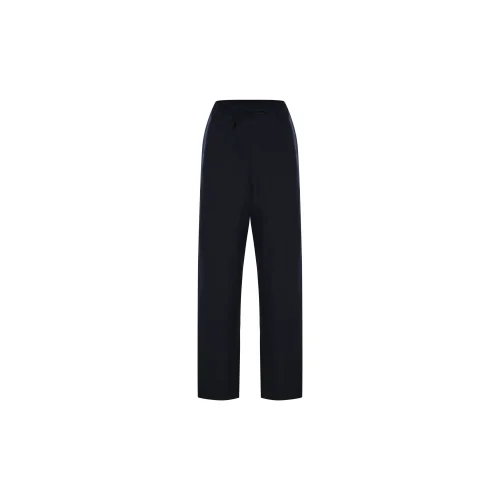 Kalipso - Cosmos Loose-fit Navy Linen Pants