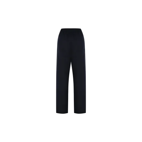 Kalipso - Cosmos Loose-fit Navy Linen Pants