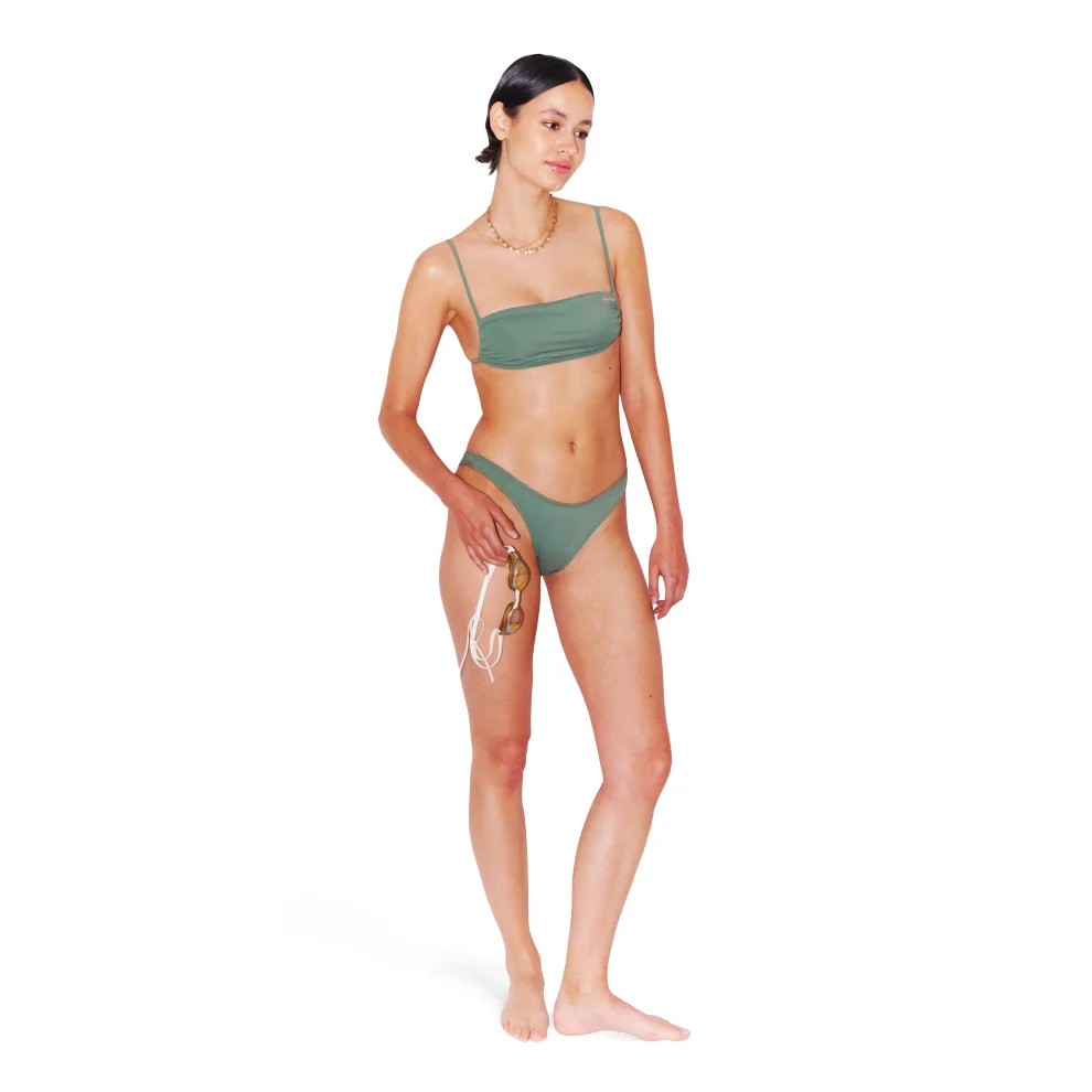 Paume - Ily Bikini Bottom In Olive