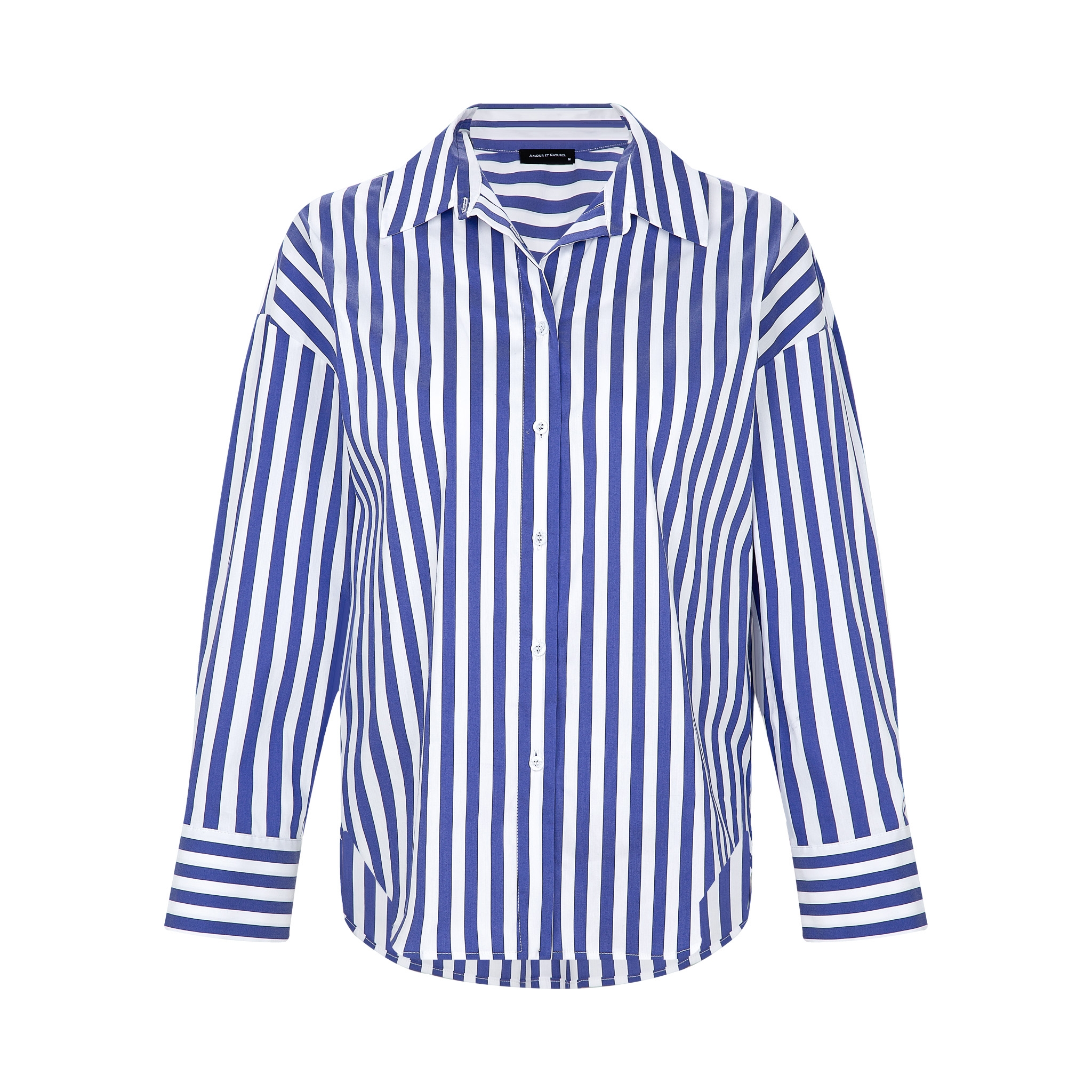 Thick Stripe Oversize Shirt