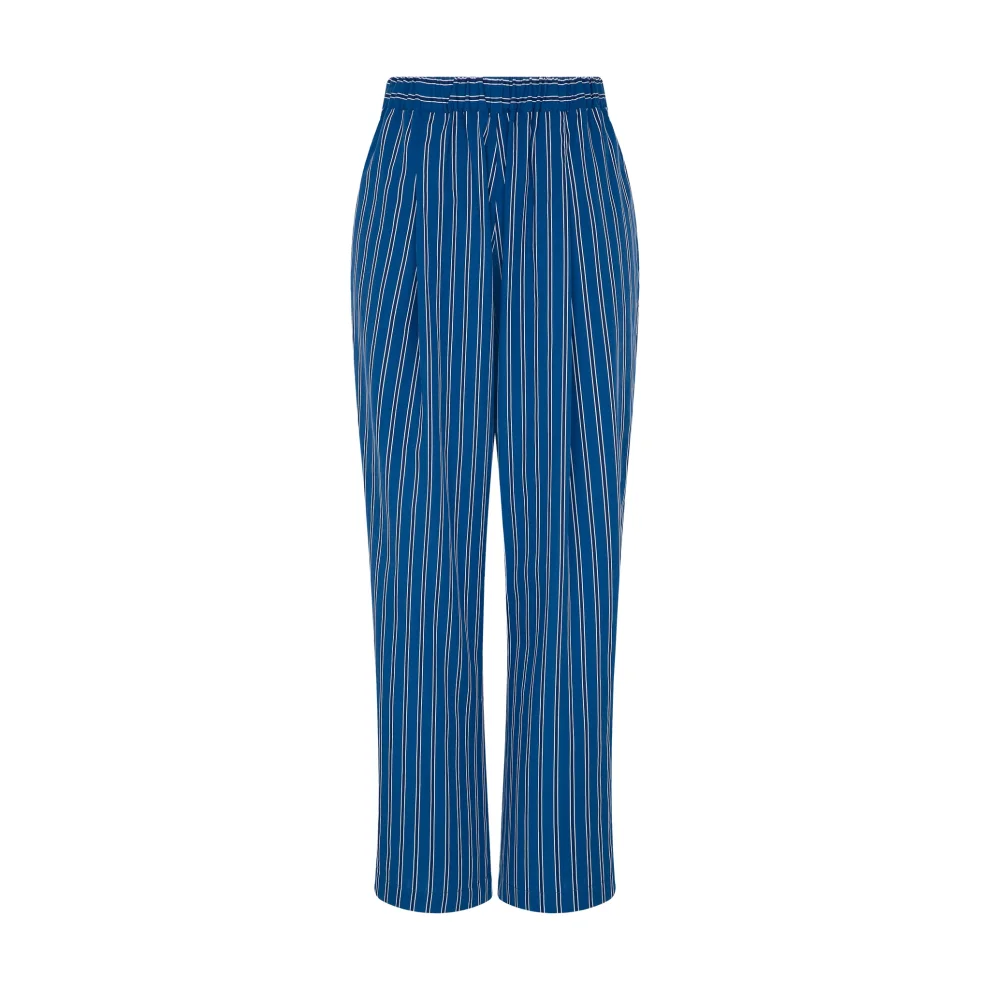 Amour et Naturel - Stripe Cotton Trousers