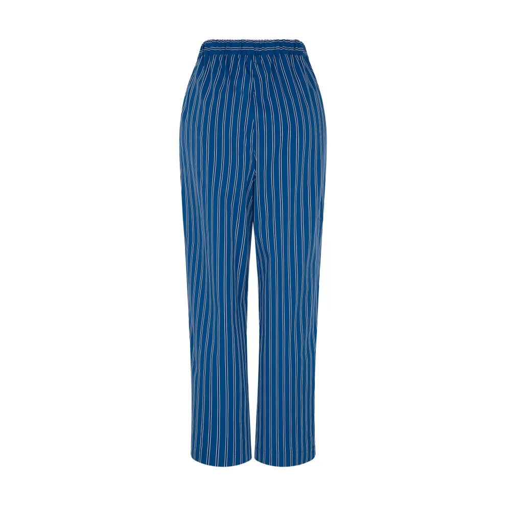 Amour et Naturel - Stripe Cotton Trousers