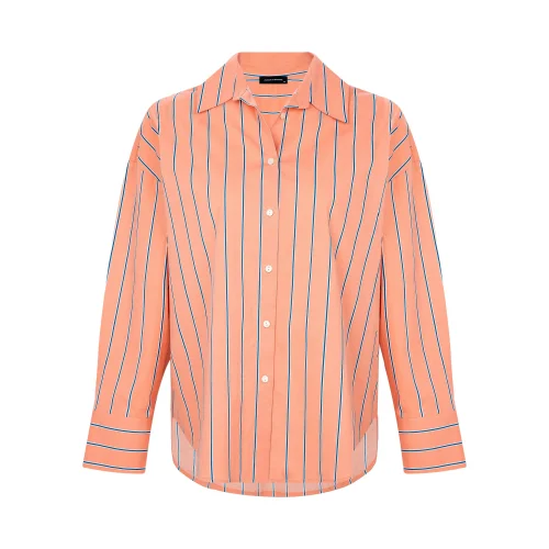 Amour et Naturel - Stripe Oversize Shirt