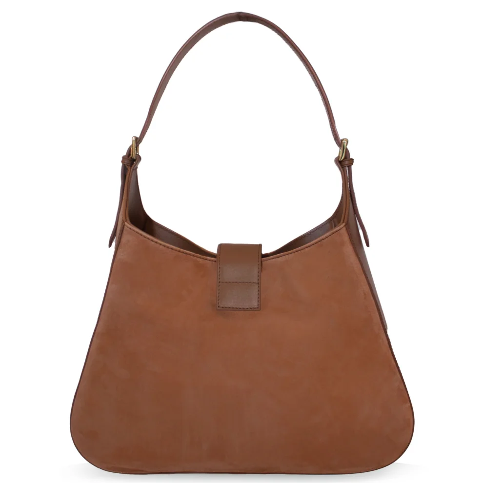 Panthera Commune - Maddy Tote - Suede Caramel Bag