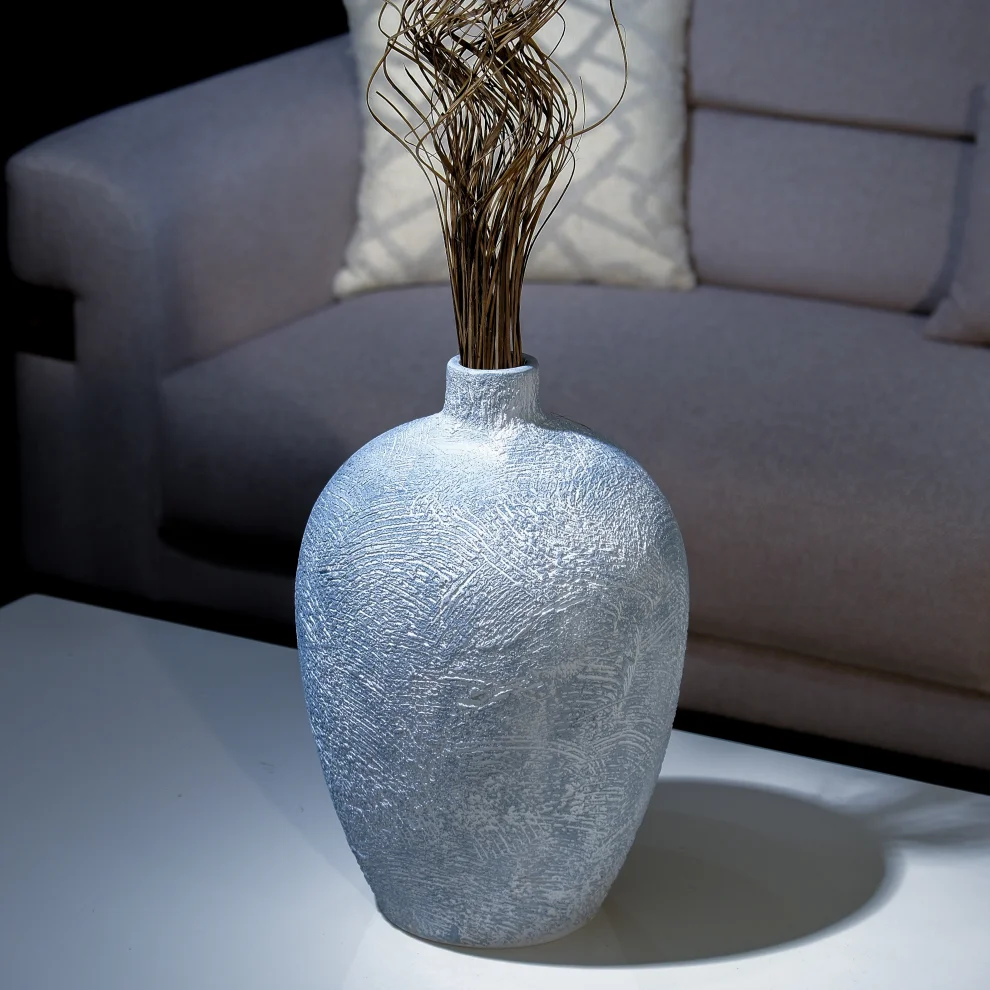 Decotta - Elena Textured Terracotta Vase