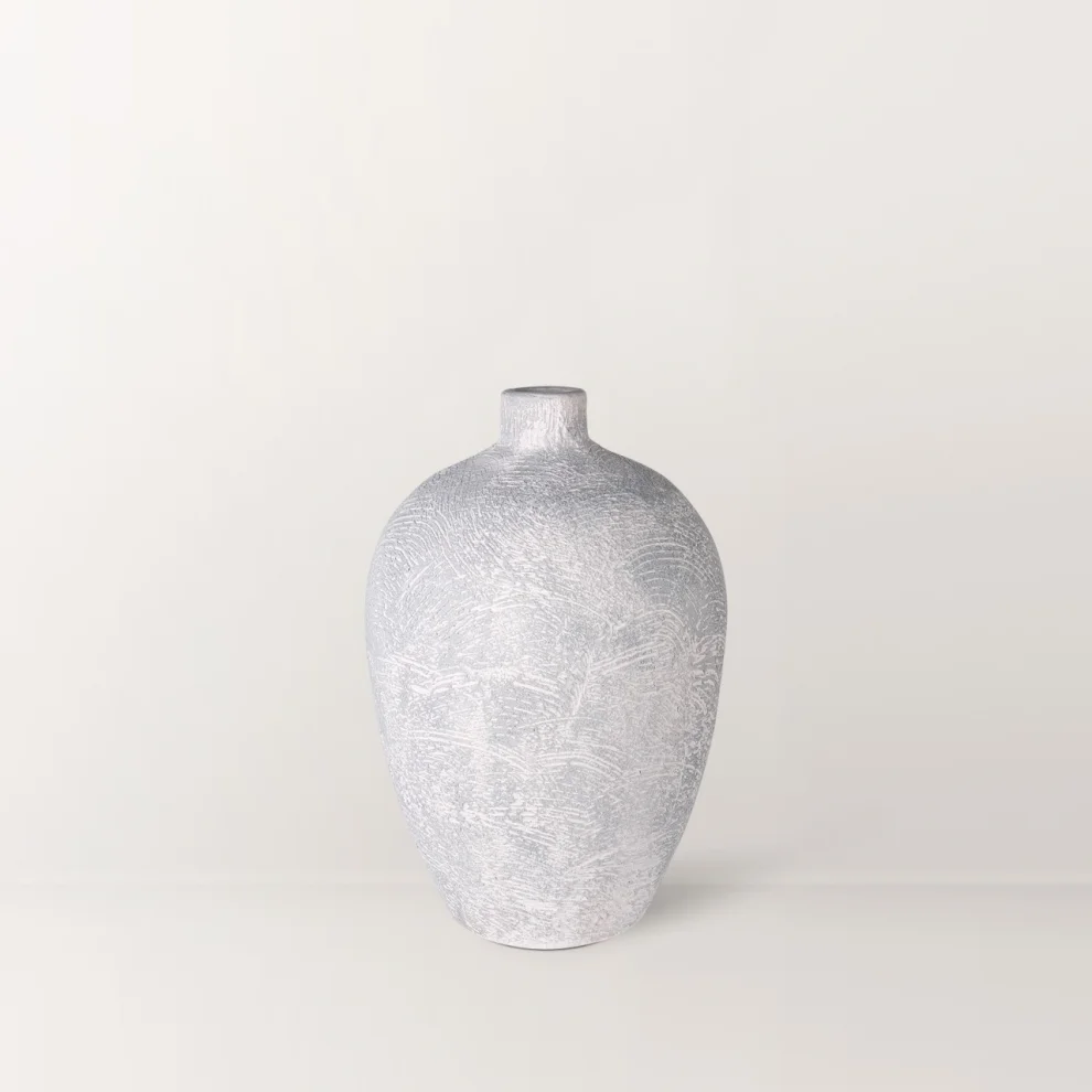 Decotta - Elena Textured Terracotta Vase