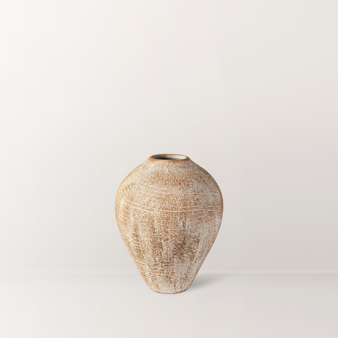 Elysium Textured Terracotta Vase