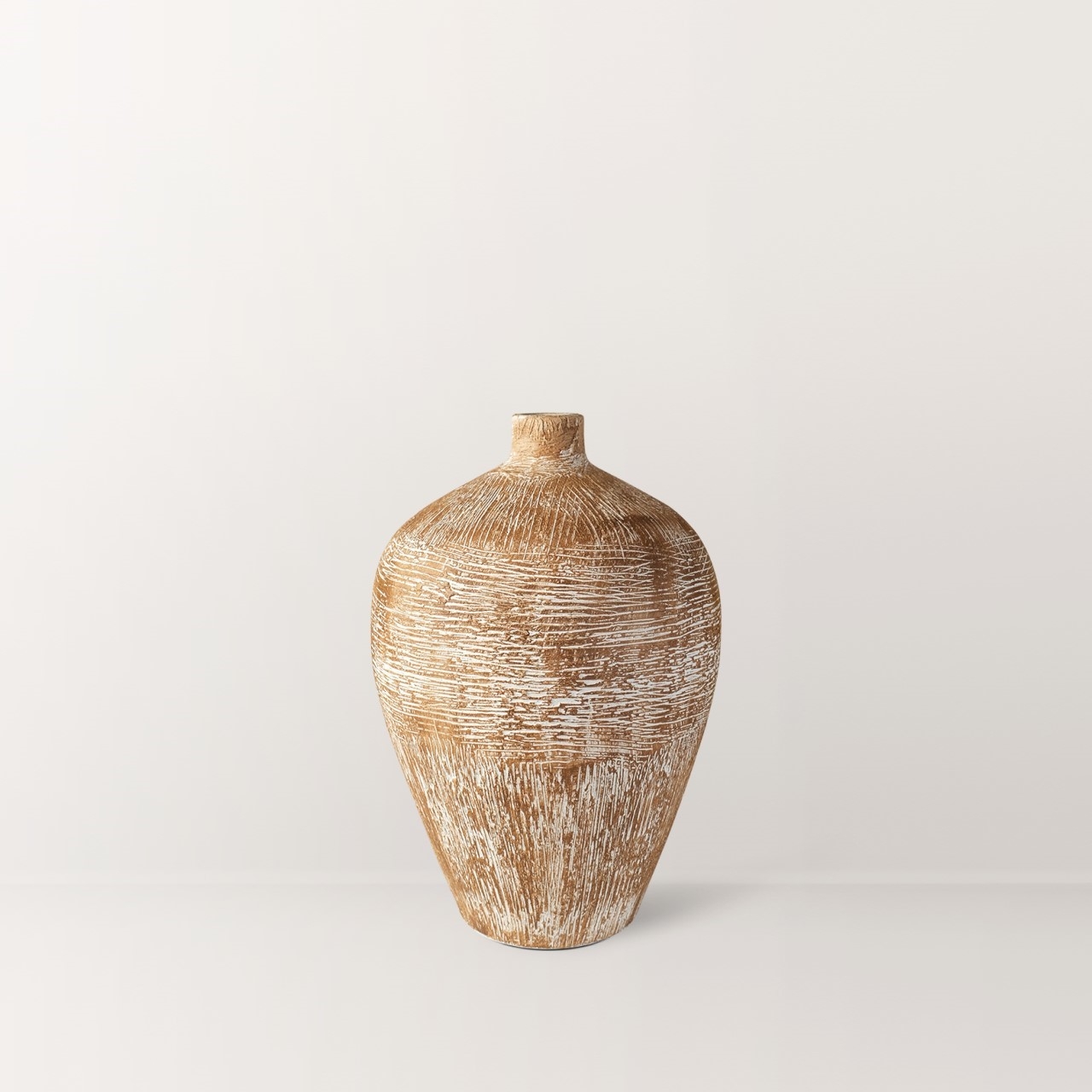 Eterna Textured Terracotta Vase