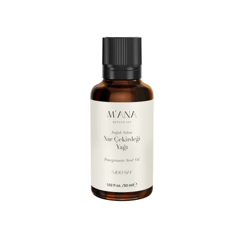 Mana Botanicals - Nar Çekirdeği Yağı %100 Doğal 30 Ml (pomegrenate Seed Oil)