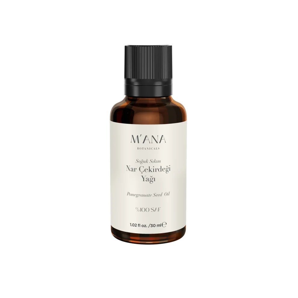 Mana Botanicals - Nar Çekirdeği Yağı %100 Doğal 30 Ml (pomegrenate Seed Oil)